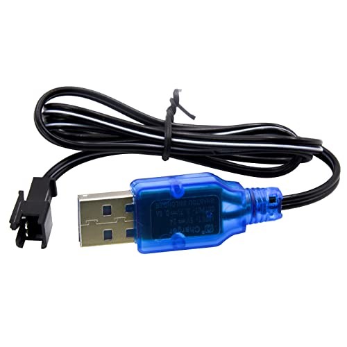 2 Pack 3.7V Lithium Battery Charger Cable with SM-2P Plug Connector for Some