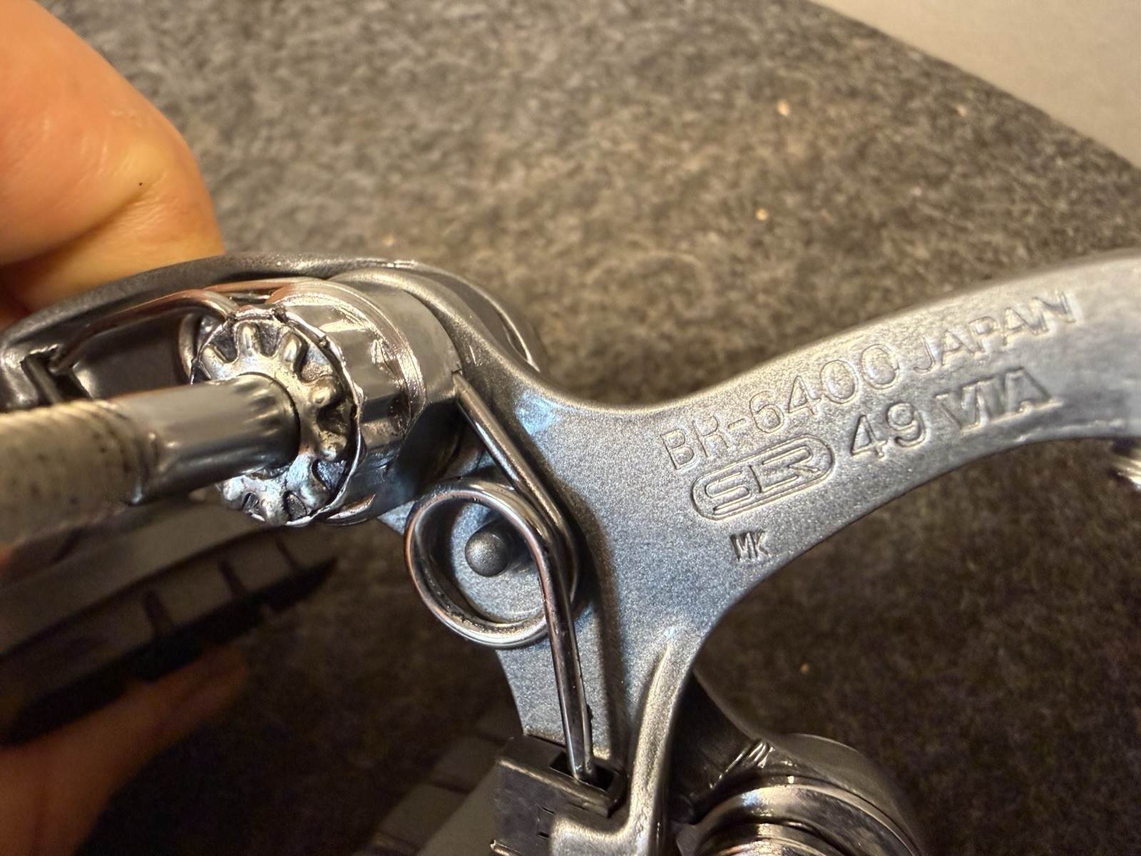 New-Old-Stock Shimano 600/Ultegra Brake Caliper Set…BR-6400.