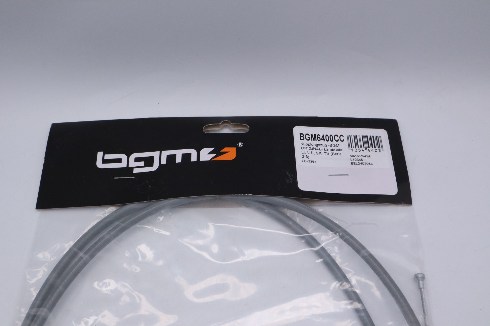 BGM teflon lined gear cable