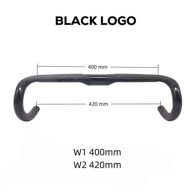 Road Bicycle Handlebar 380/400/420/440mm Matt Fully Internal Routing HandleBar