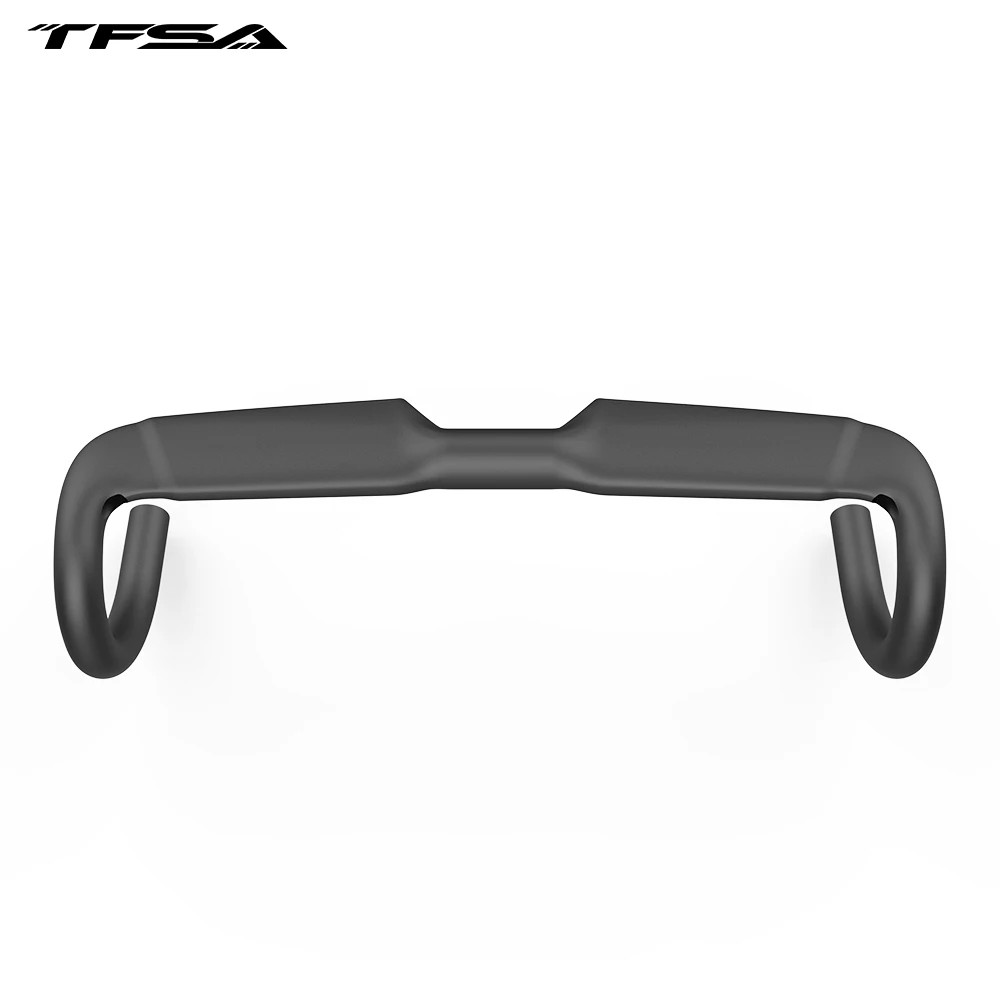Carbon Road Bike Integrally Handlebars UD Surface Wind Breaking Bent Handle