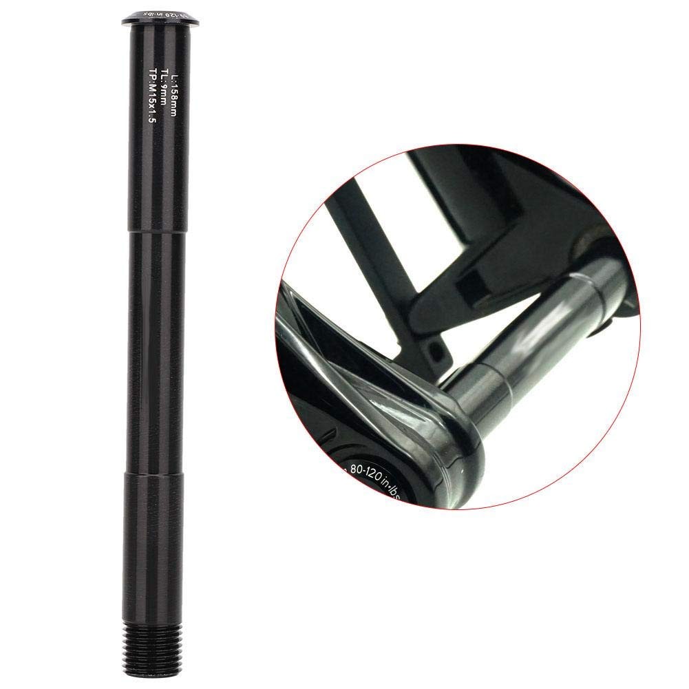 Axe Fourche Rockshox 158Mm,15mm x 158mm Thru Axle As picture show, Black