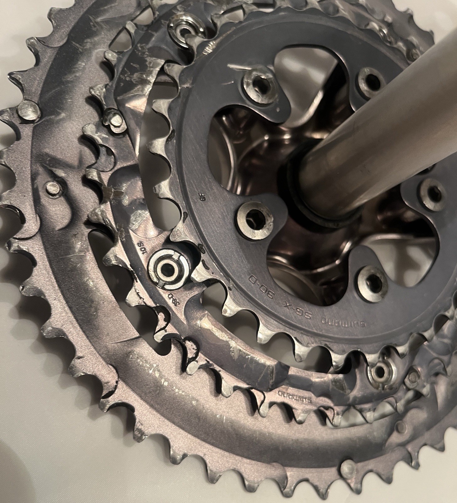 Shimano 105 Triple Crankset FC-5600/5603/5650 175mm 50/39/30T 10-Speed
