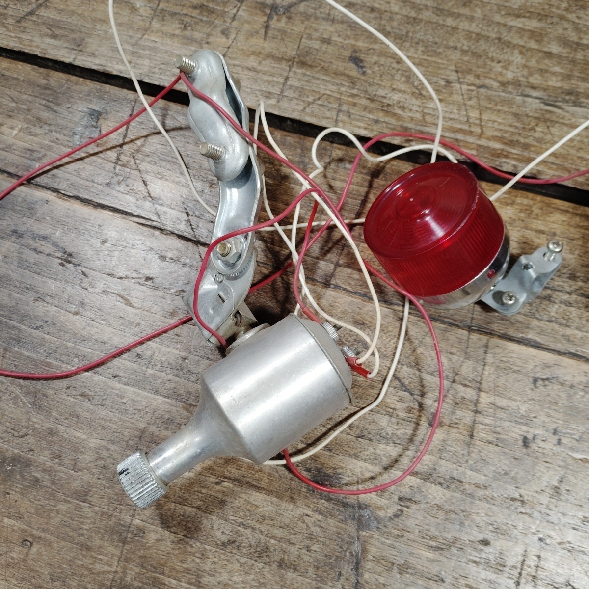 Vintage Head Light Set Bicycle Wiring