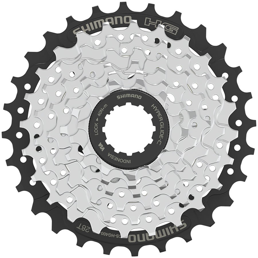 CS-HG400 Cassette – Shimano CS-HG400-7 Cassette – 7-Speed, 11-28t, Silver –