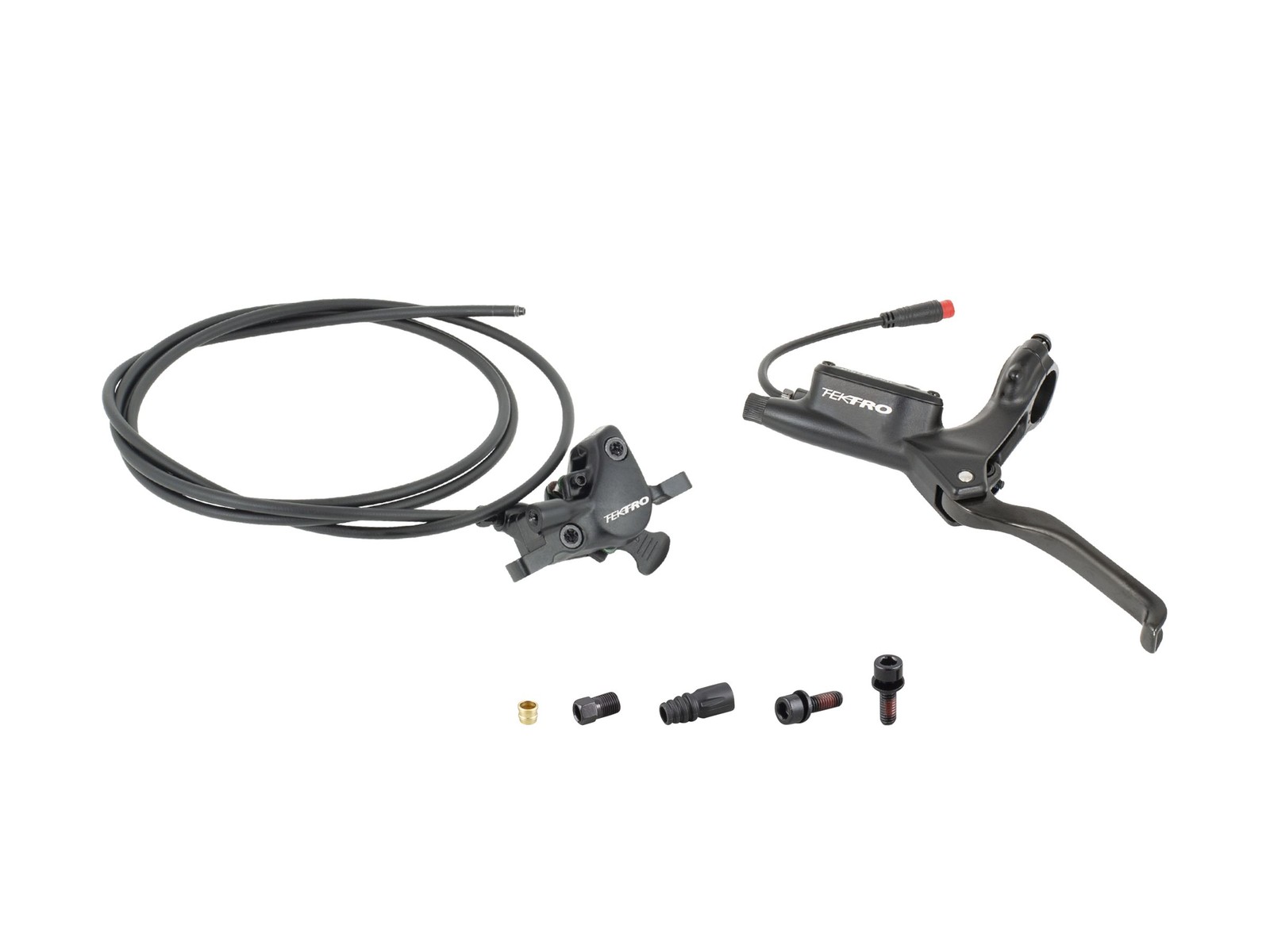Tektro HD-E395 Hydraulic Disc Brake Lever/Caliper Left/Front Black