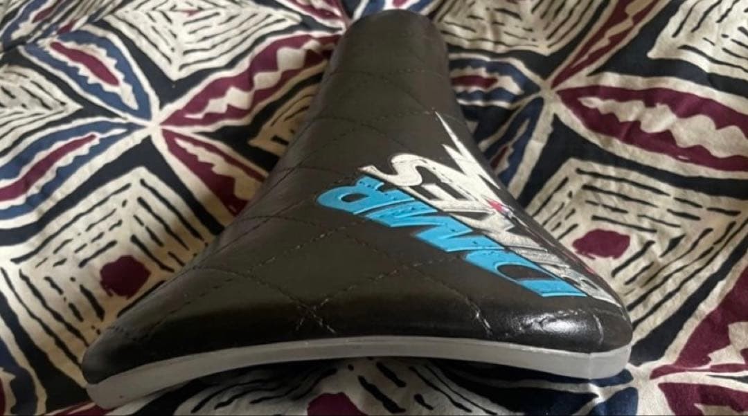 DMRBIKES Black Quilted Saddle Used Good Condition 10 Years Old