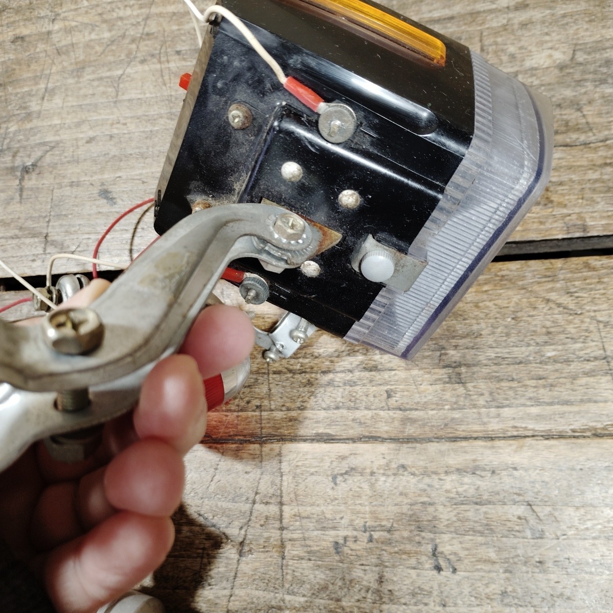 Vintage Head Light Set Bicycle Wiring