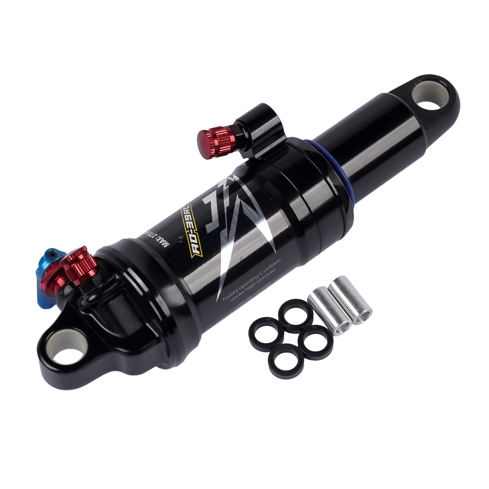Mountain Bike Bicycle Air Suspension Rear Shock 165/190/200mm w/ Lockout for MTB