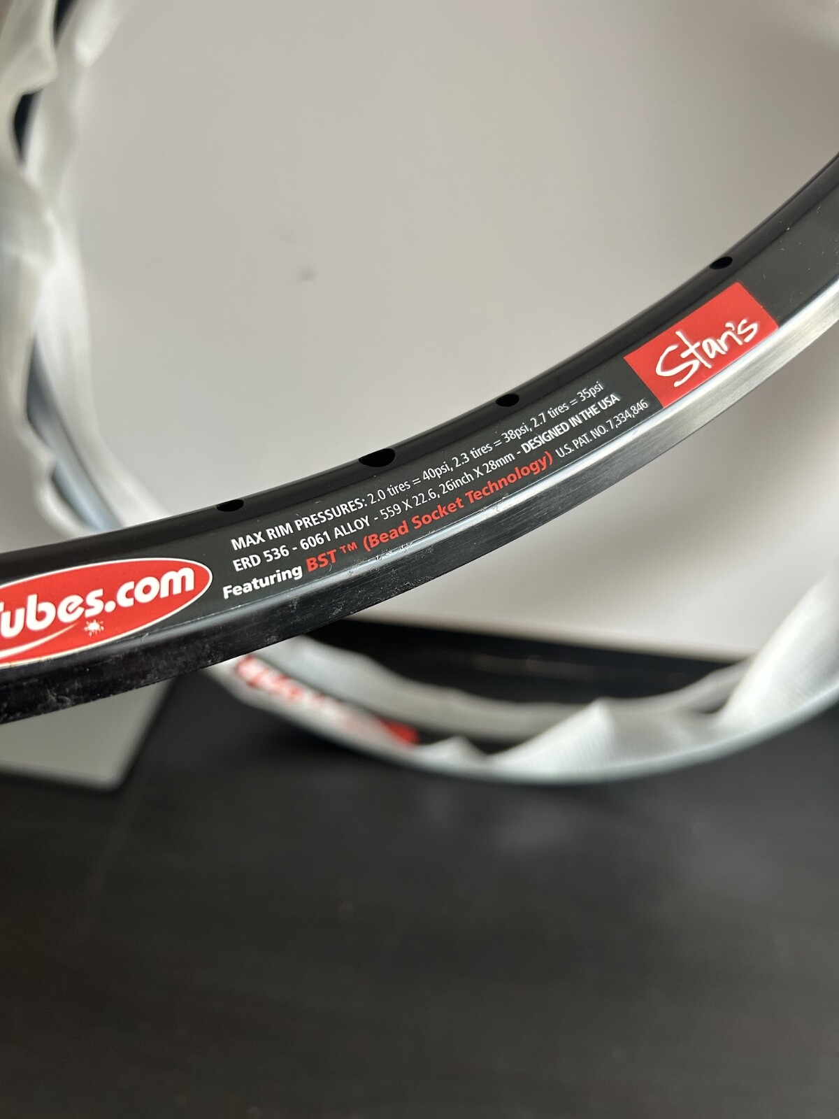 NEW Rim 26″ Stan’s NoTubes ZTR Flow Disc 32H Black NEW