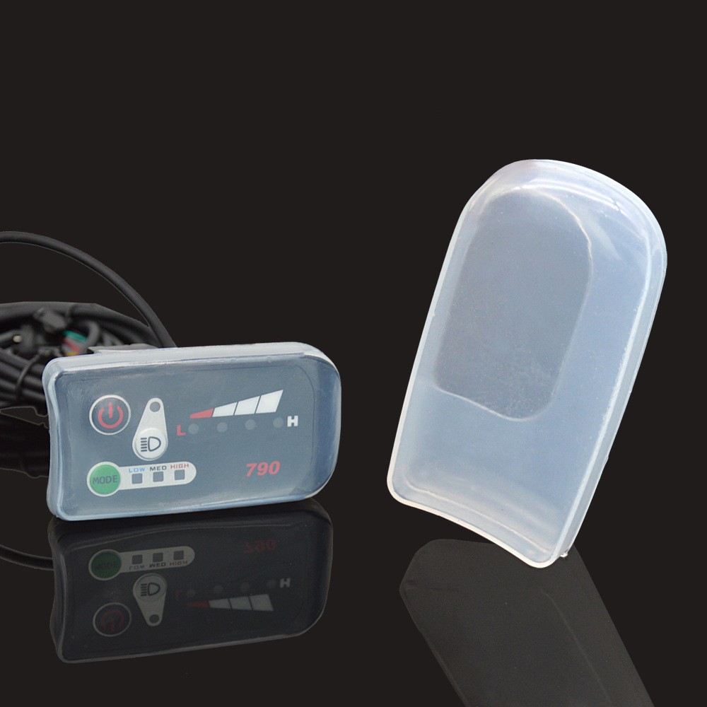 For S866 EN06 LCD Display Silicone Case Waterproof Ebike Display Protector Cover