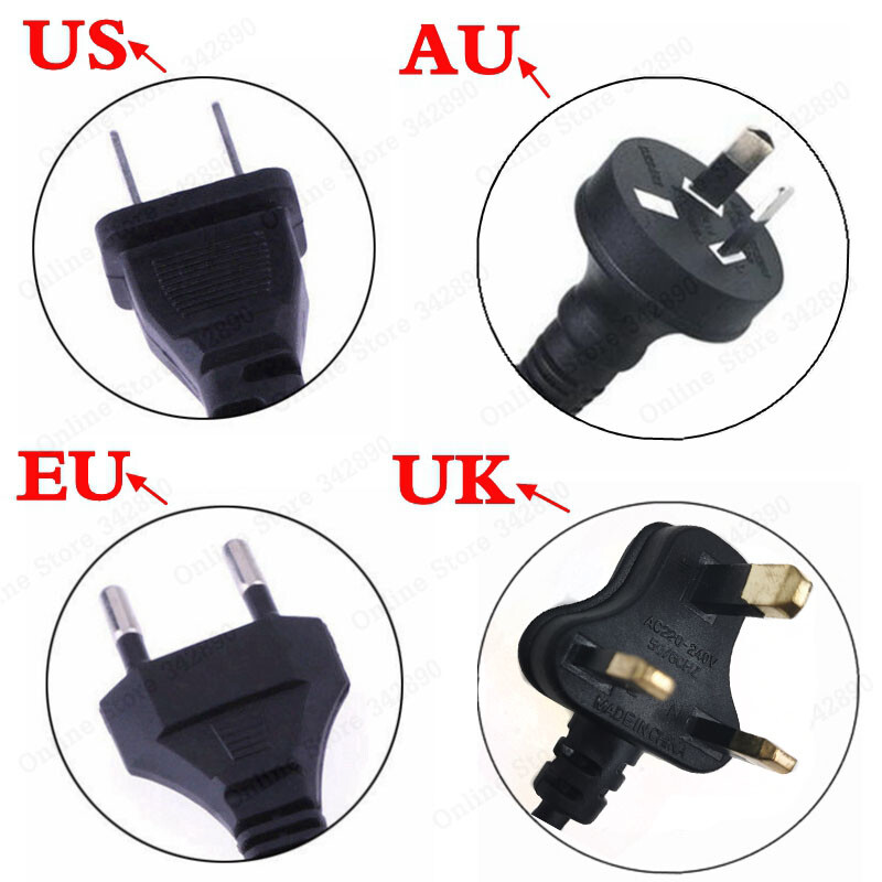 54.6V 2A Charger 48V DC Socket For Ebike Scooter Battery US Store
