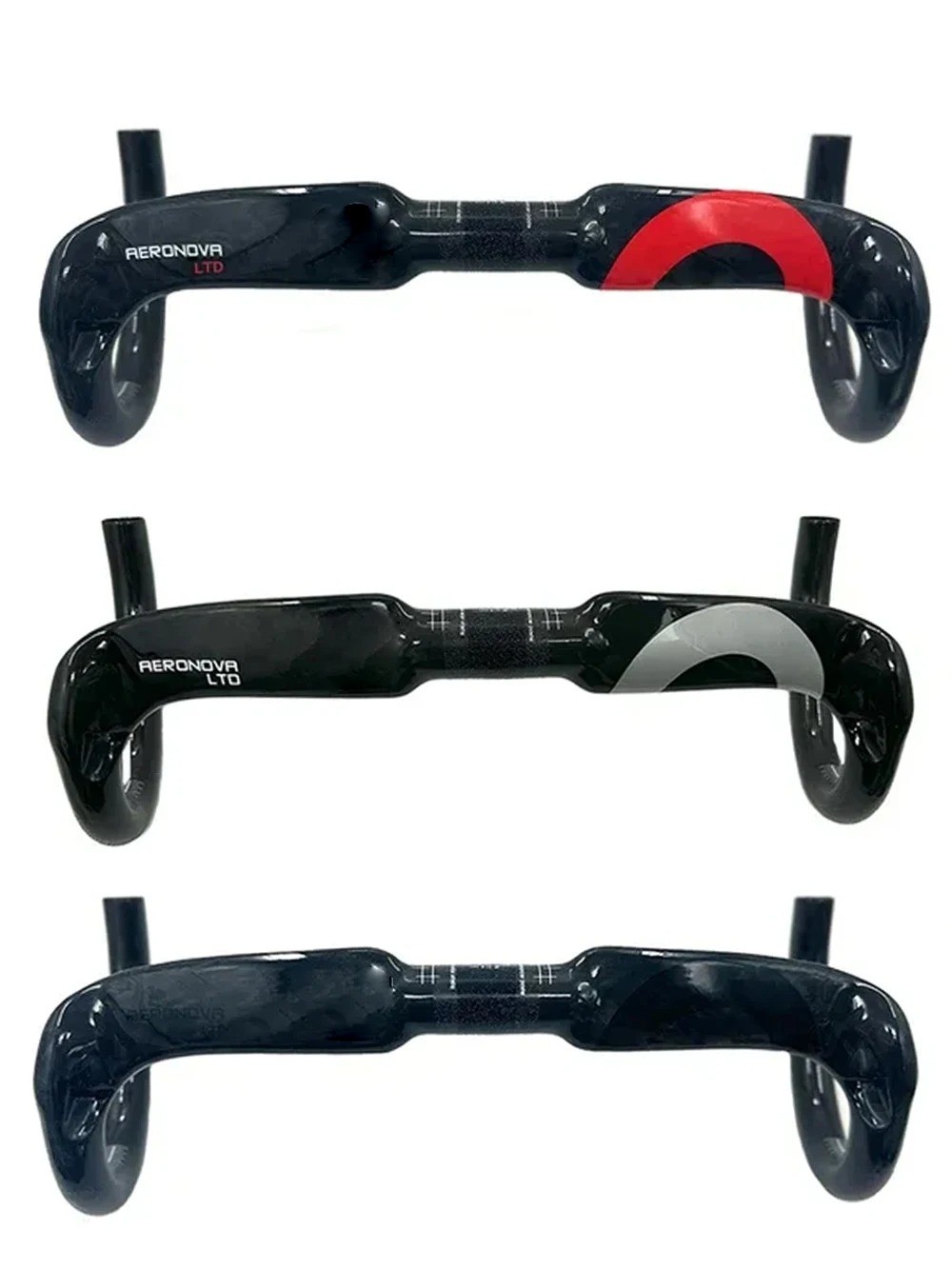 Carbon Fiber Road Bike Carbon Handlebar 31.8*400/420/440mm Bicycle Accessories