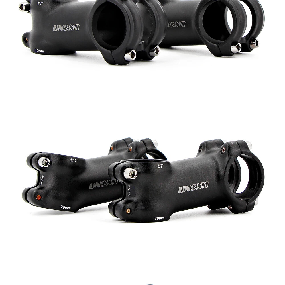 Ultralight Bike Stem Part 7 17 Degree Mountain Road Bicycle Stem 31.8mm 60-130mm