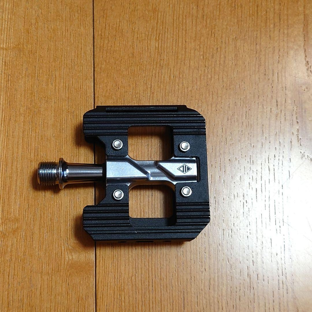 ADEPT Midway Flat Pedals – 6061-T6 Aluminum Alloy – Road/Cross Bike – 3.3 inches