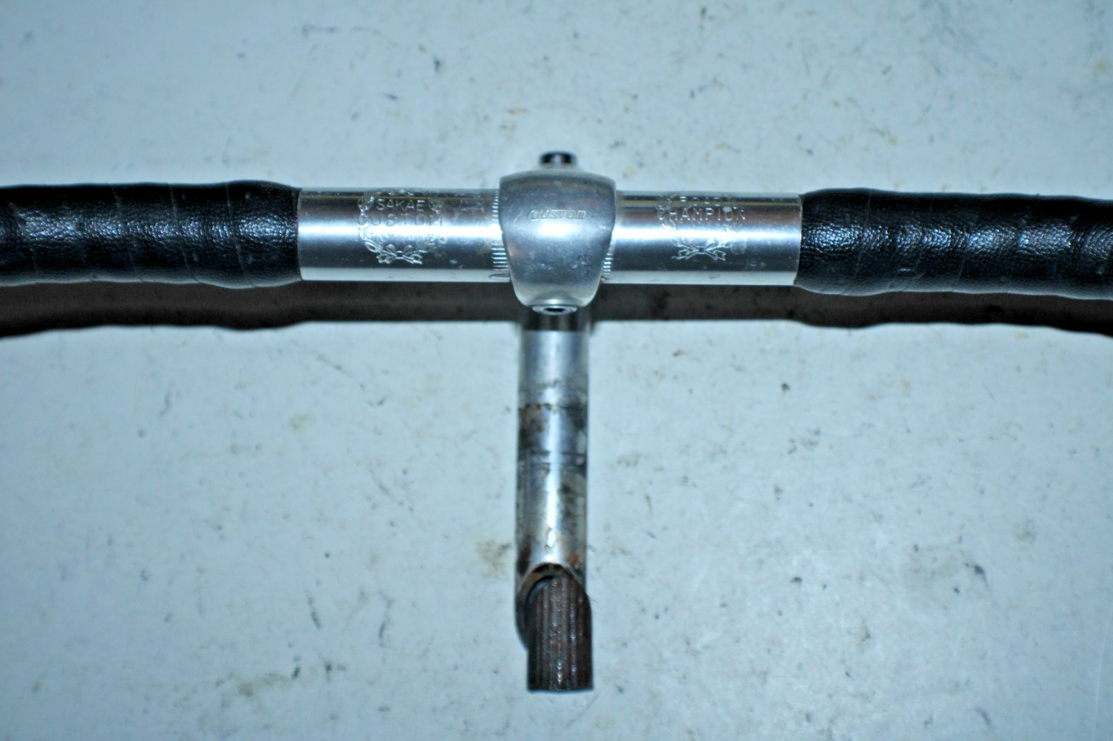 DiaCompe Brake Lever Groupset Sakae Dropdown Handlebar 37cm Quill Stem -17° 80mm