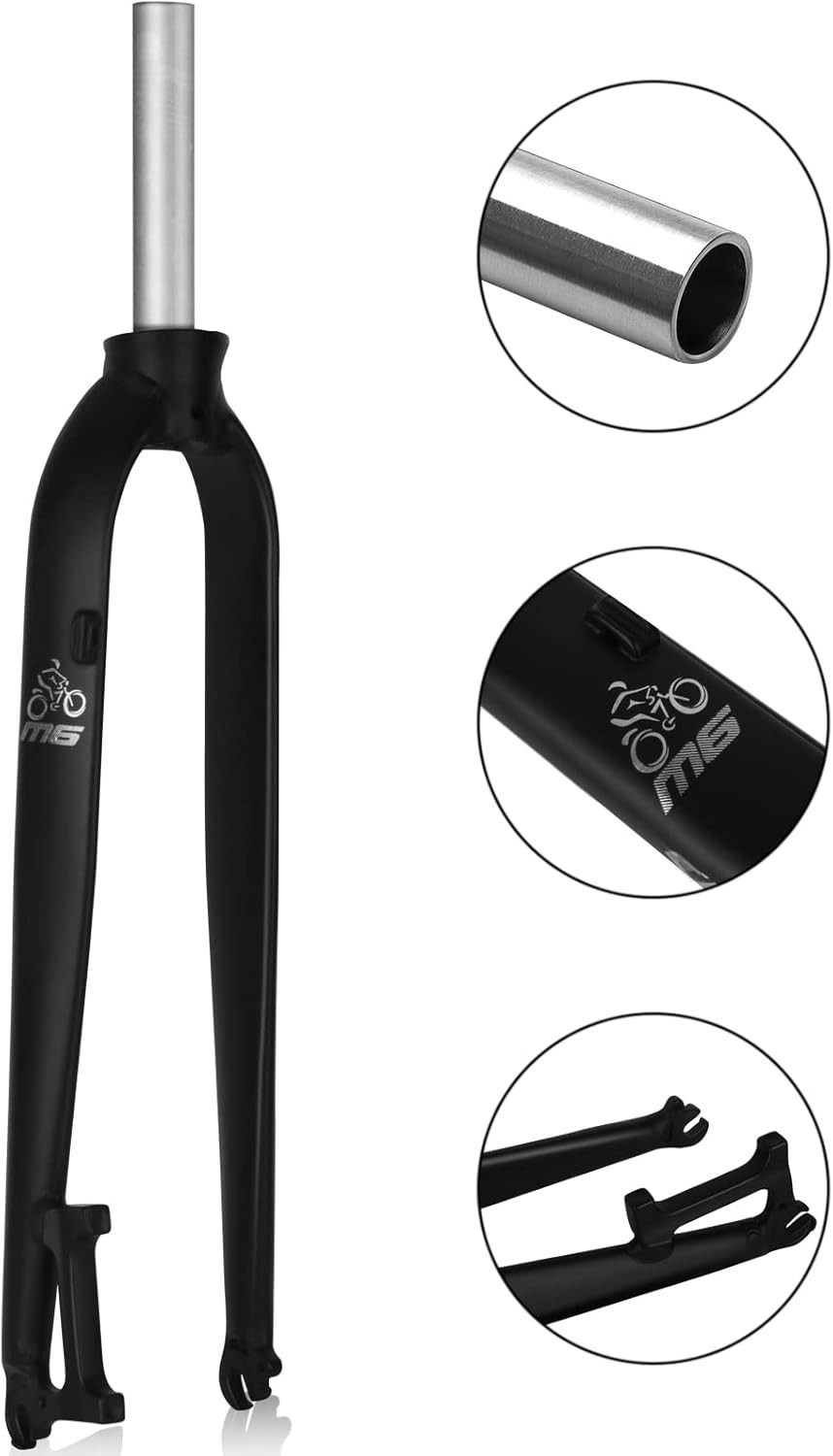 1-1/8″ 26/27.5/29″ Aluminum Alloy Rigid Disc Brake MTB Fork,Mountain Bike Forks