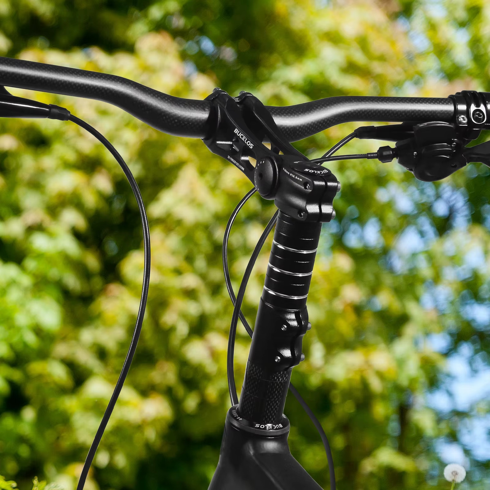 Bicycle Stem Height Extender 100/120/135/180/210MM Aluminum Alloy Handlebar Rise