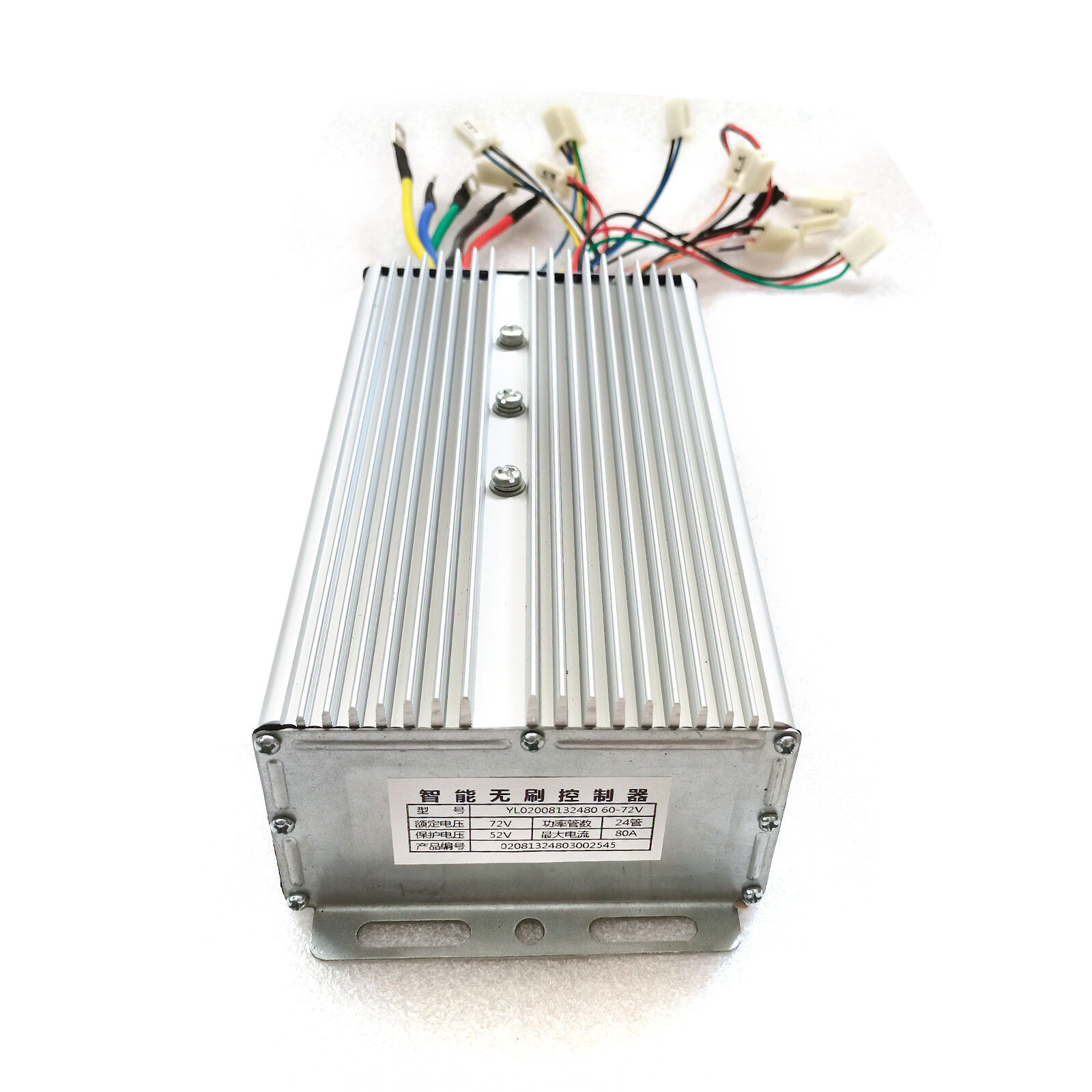 72V 3000W High-speed Brushless Motor Kit with Controller For Go Kart E-Scooter