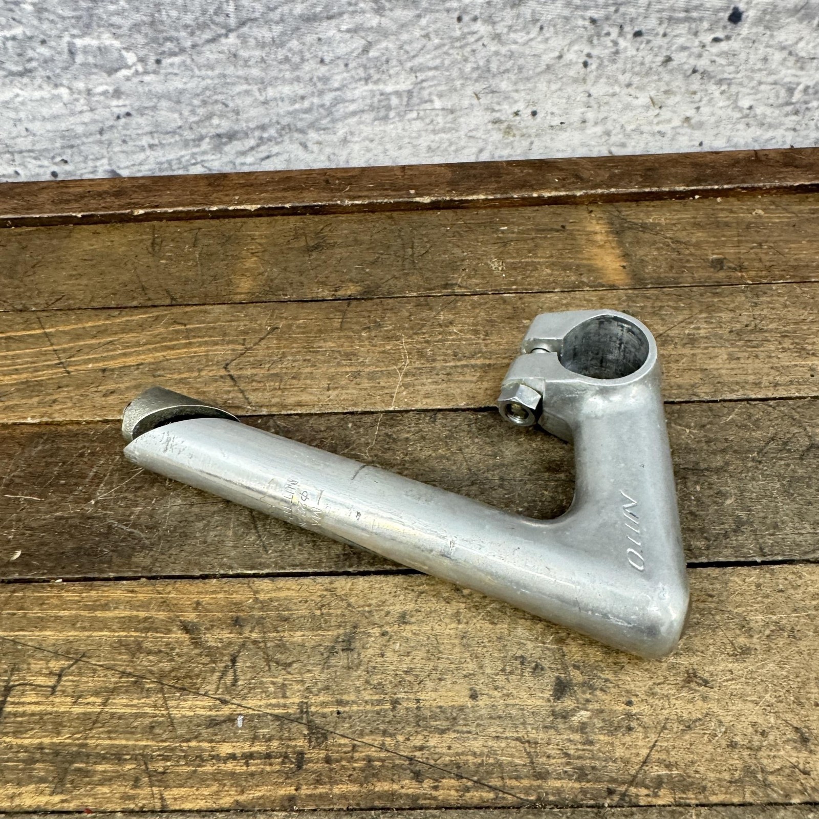 Vintage Nitto 75mm Quill Stem 25.4 Clamp 22.2 Japan Silver Alloy Road Bike