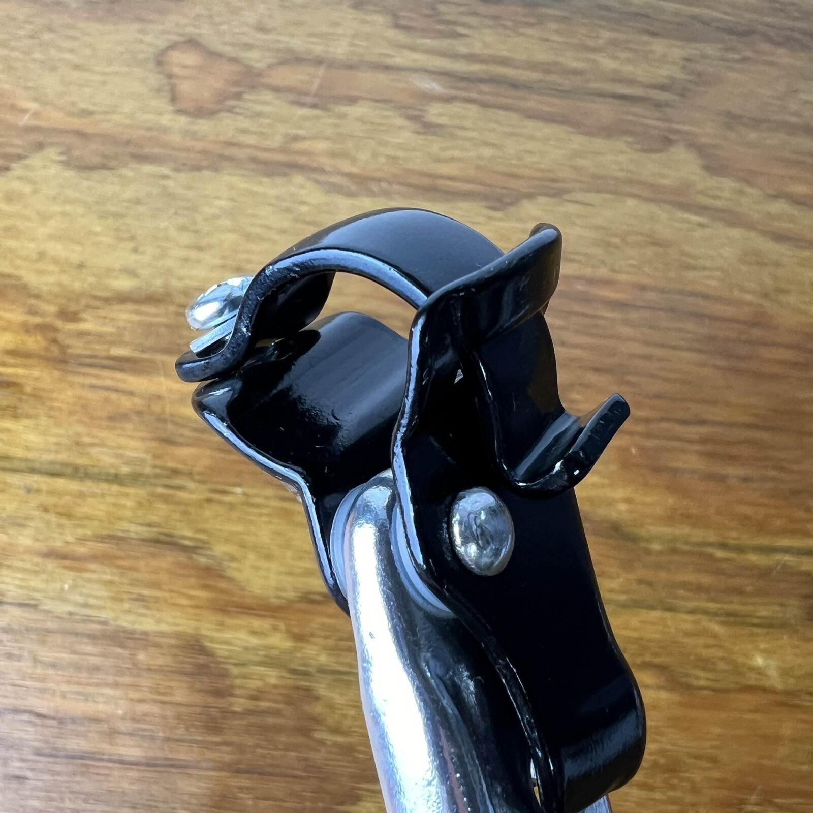 VINTAGE SILVER REAR 2 FINGER OLD SCHOOL BMX BRAKE LEVER FOR GT MONGOOSE OTHERS