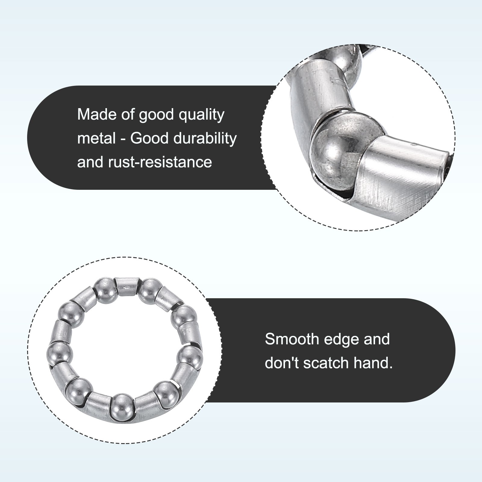 Bicycle Crank Ball Bearing 1/4″(6mm)x 9 Balls, 6pcs Replacement Ball Bearing