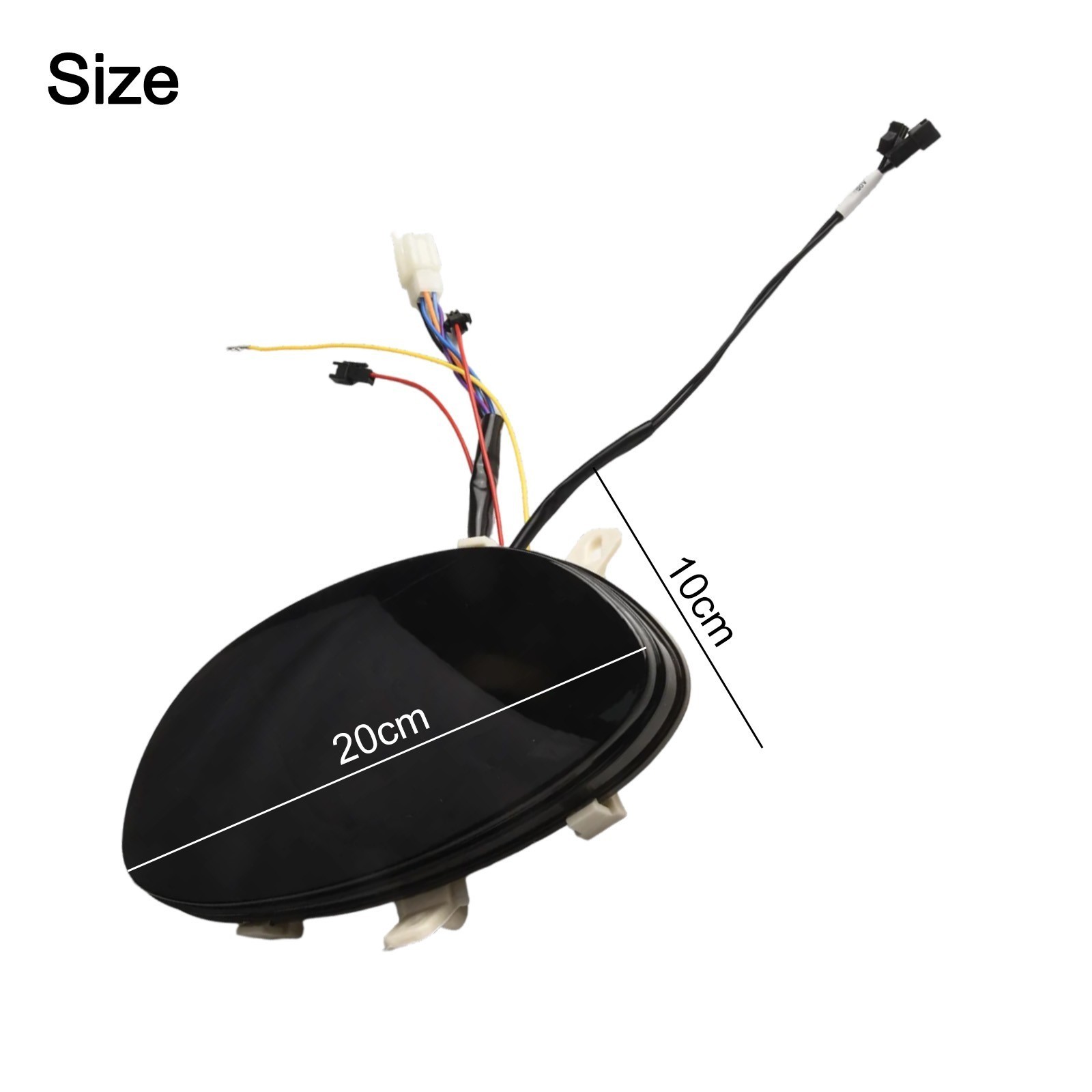 Electric Bike Scooter LCD Display Motor Speedometer Easy to Use (69 characters)