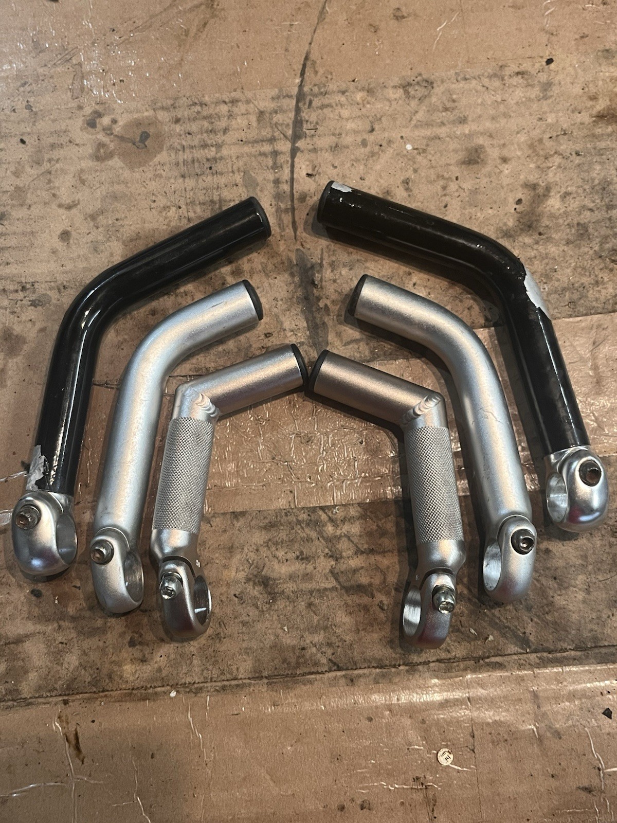 3 Pair Bike Bar Ends, Various sizes, Mountain, XC, Gravel Bike 22.2mm