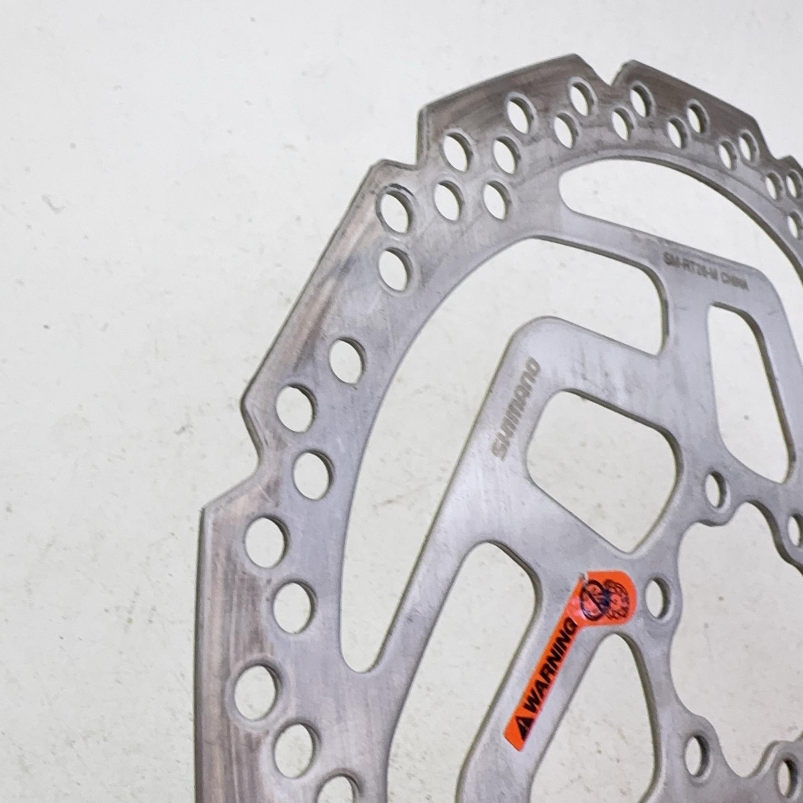 Shimano SM-RT26-M Disc Brake Rotor 180mm 6-Bolt Silver Resin Pad Only A15