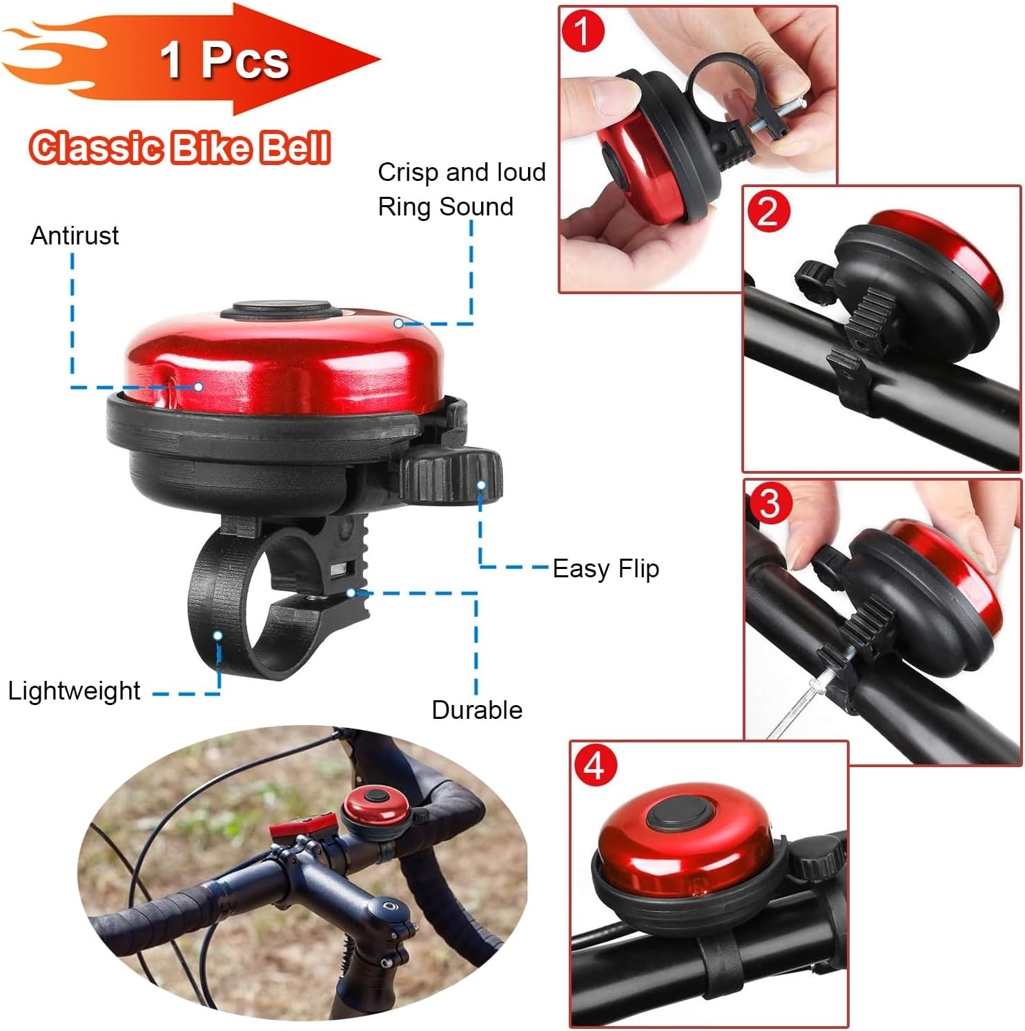 Grips Compatible with Radio Flyer Tricycle, 3/4 Inch Bicycle Grip, Kids