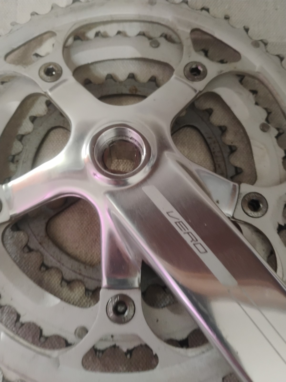 FSA Vero RPM Crankset 52/42/30T 172.5MM Arm Length Nice Condition