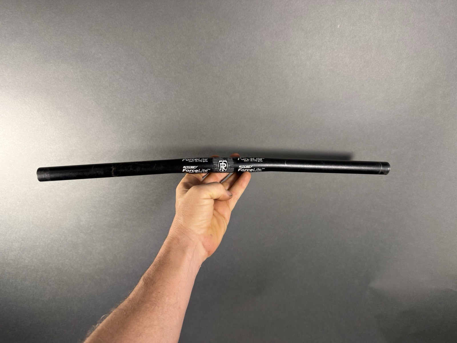 Vintage Ritchey Force Lite 6061 Alloy 25.4mm Mountain Bike Handlebar. Black.