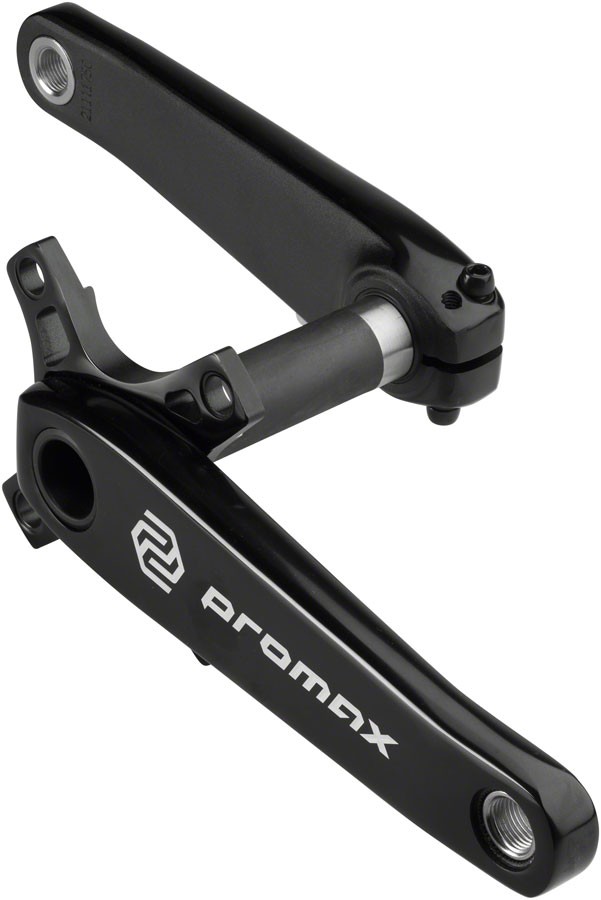 Promax HF-2 BMX Crankset 172.5mm 24mm Spindle Hollow-forged Aluminum Black
