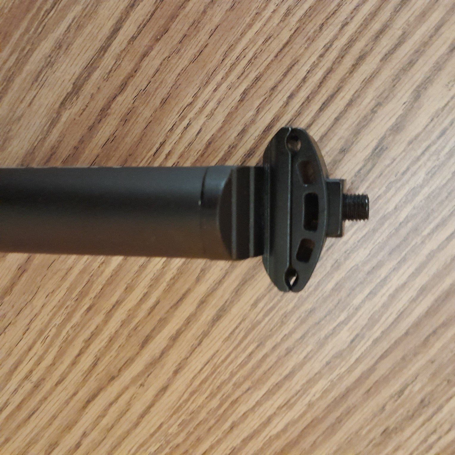 Head Brand Setback Seatpost 350mm Length 30.6mm Diameter 15mm of Setback Black