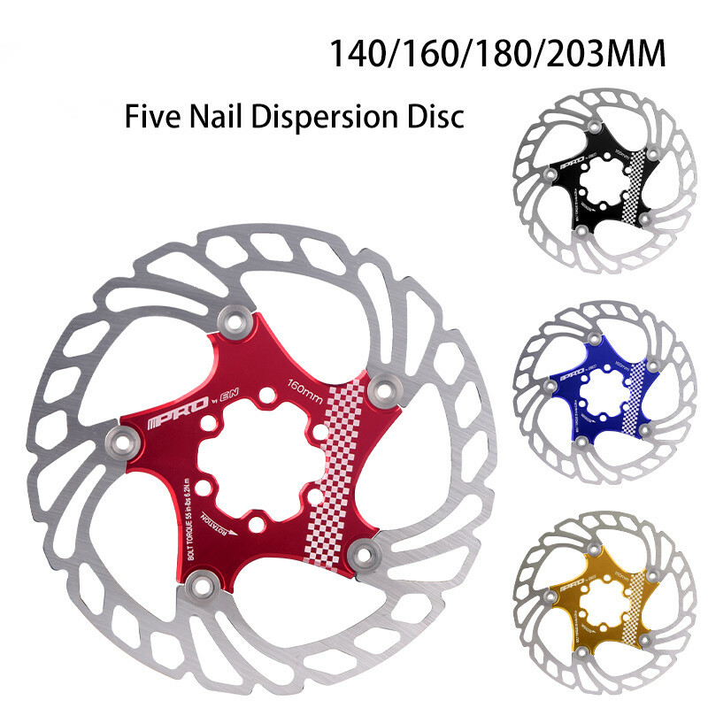 140/160/180/203mm Bicycle Brake Rotor Floating Mountian Bike Brake Rotor 6 Bolt
