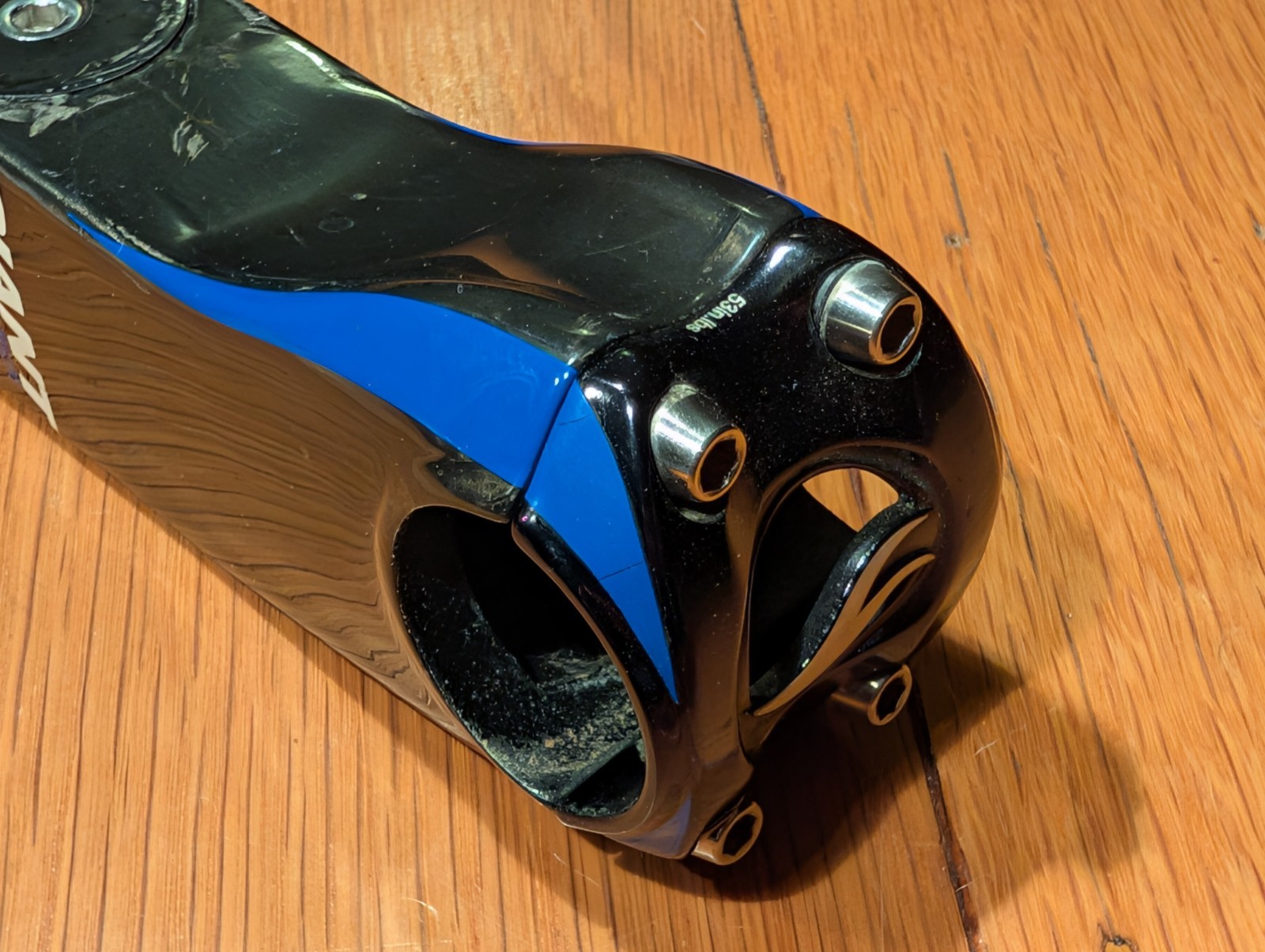 Giant Contact SLR Carbon Stem + top cap, 8° x 100 mm x 31.8, road or mtb bike