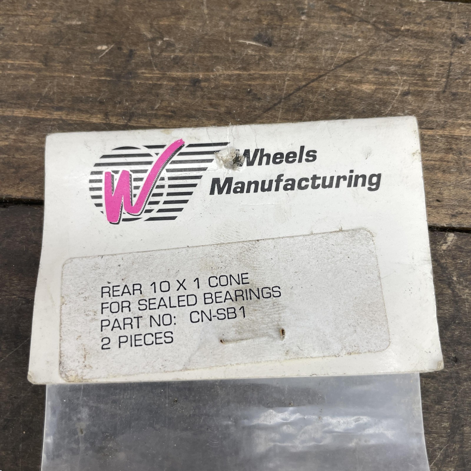 Wheels Manufacturing Rear 10×1 Cone Sealed Bearings 2 Pieces CN-SB1 Made in USA