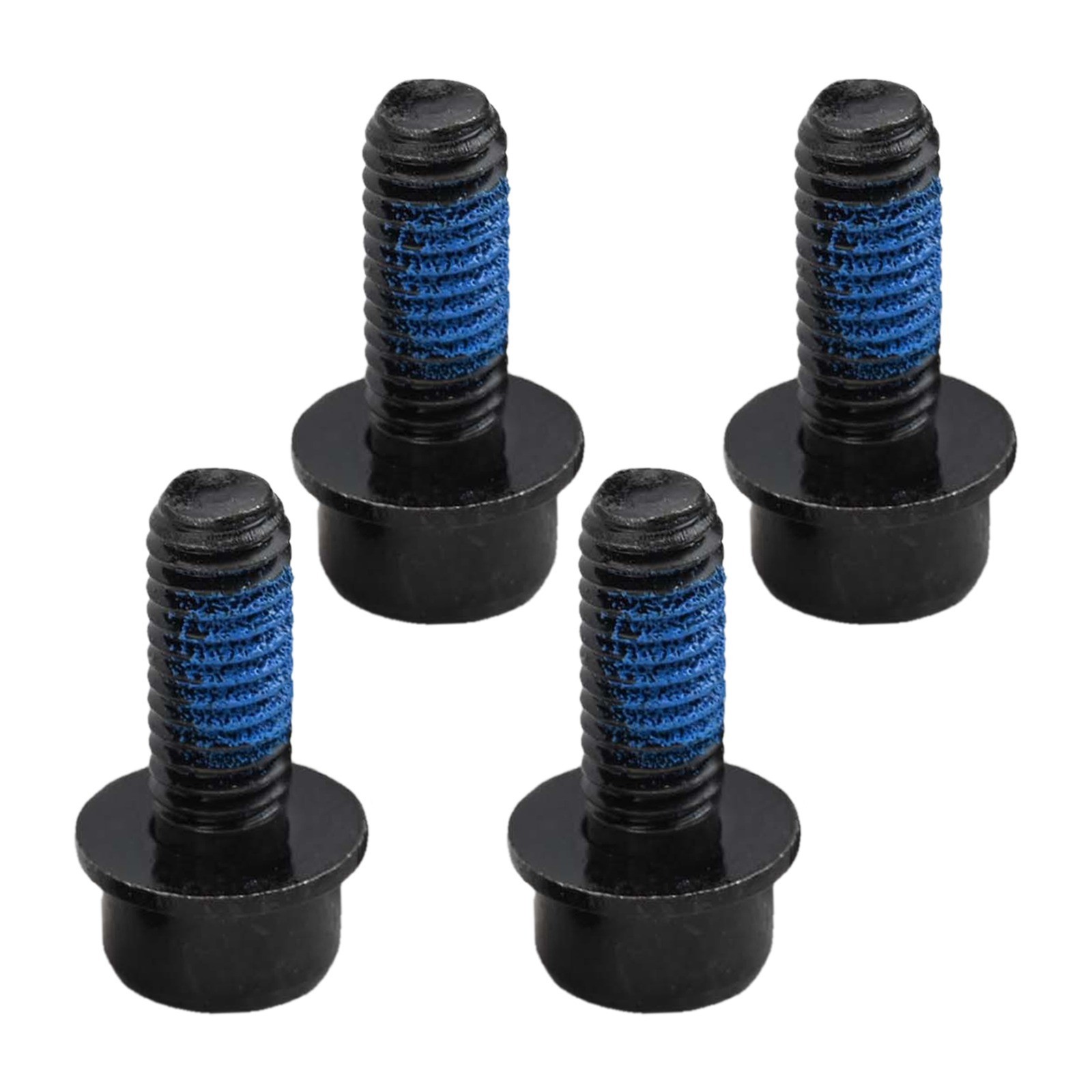 Black Coated High Carbon Steel M6*18mm Brake Caliper Mounting Screws (Set of 4)