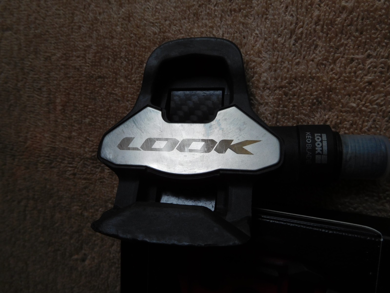 Look Keo Blade 2 ProTeam pedals with new Exustar Keo cleats