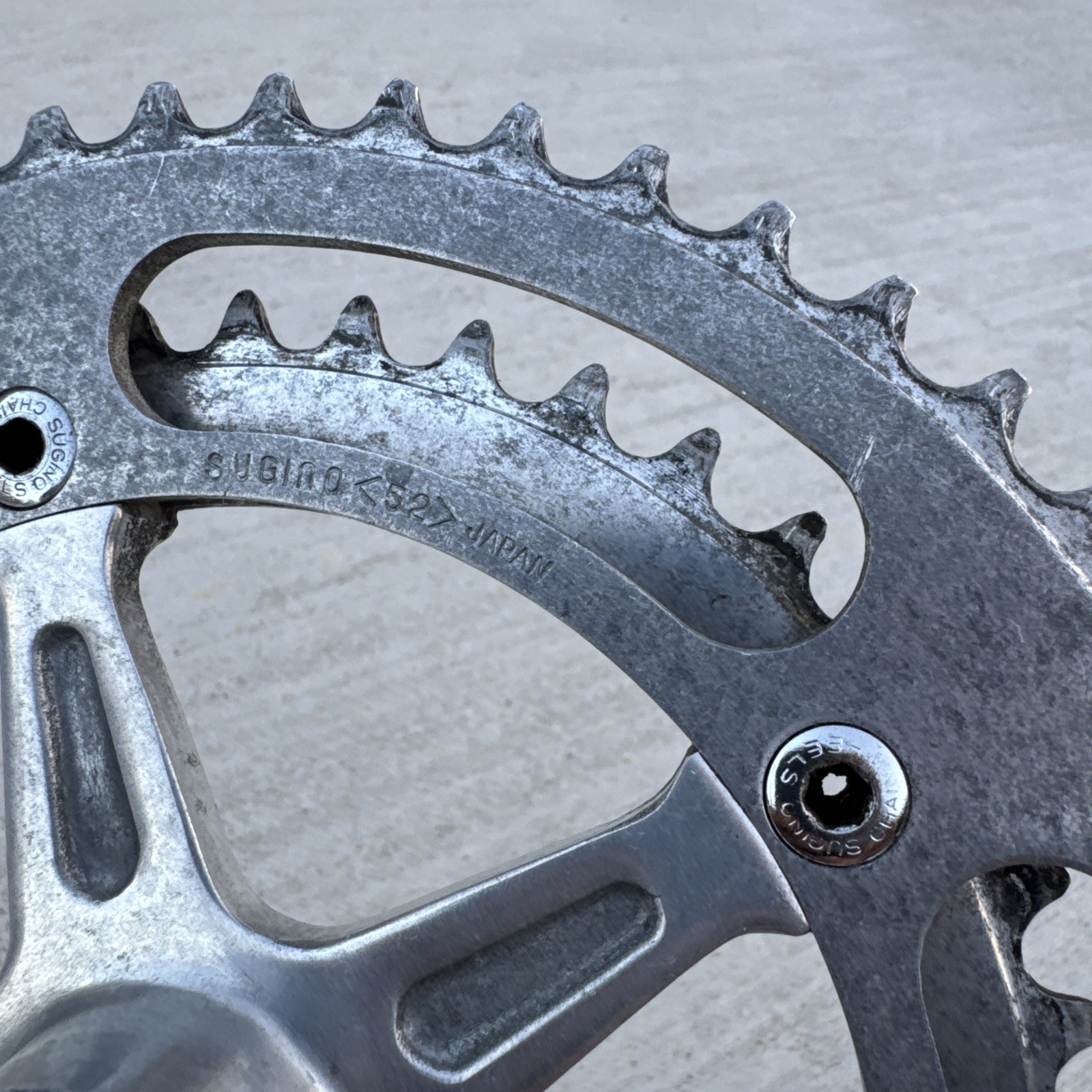 Sugino Mighty Competition Crankset 171 Road BMX Cranks Maxy Campagnolo