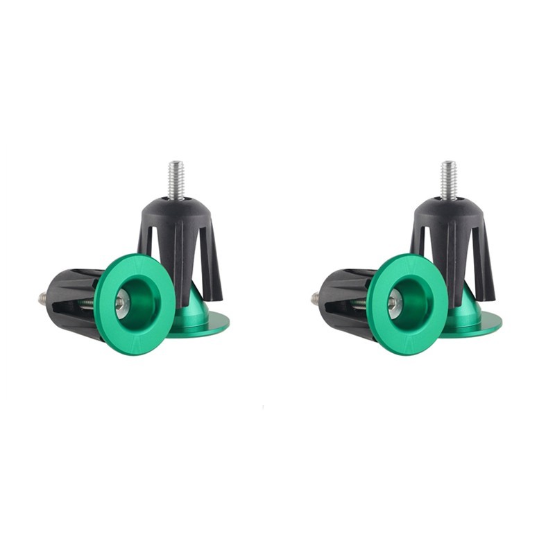 Colorful Aluminum Alloy Bicycle Handlebar End Secure Fit for Mountain Bike