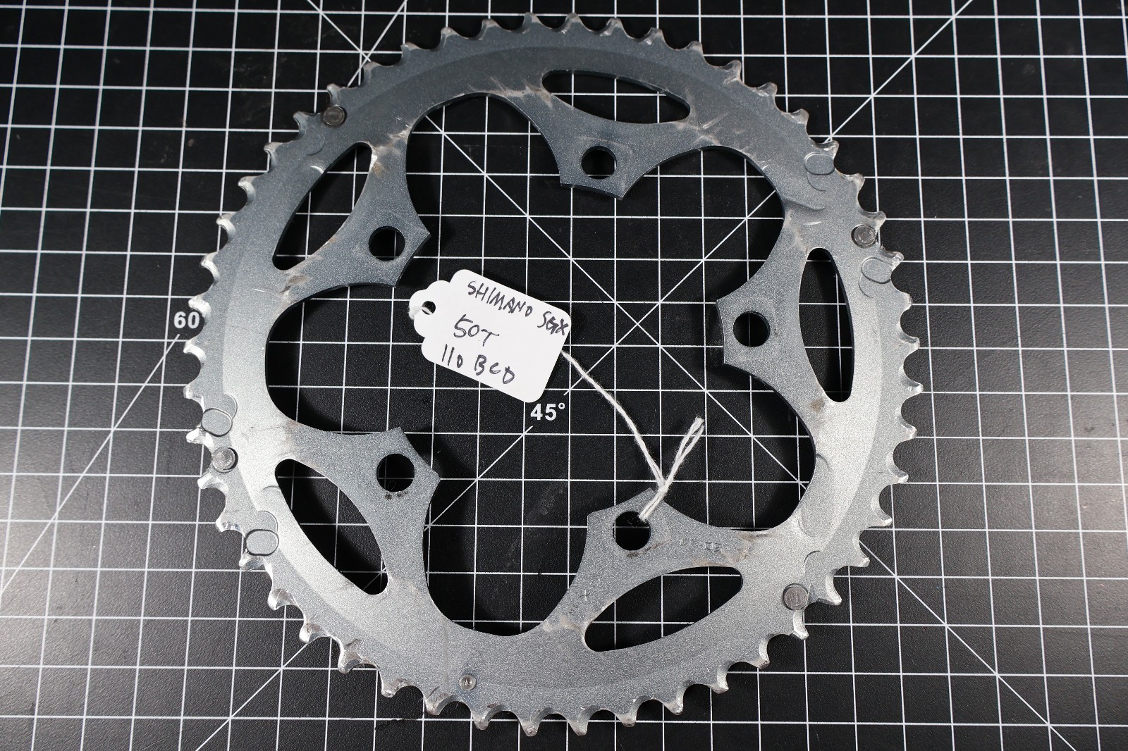 SHIMANO SG-X 50T 110BCD 5 Bolt Chainring 9sp 10sp 50F Compact