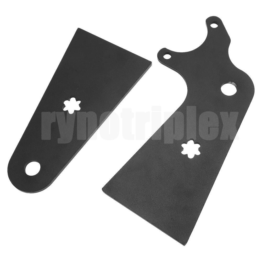 6in Flat Stretch Tabs 5/8″ Axle Hole Axle Bracket For CT200 MINI BIKE Big Brakes