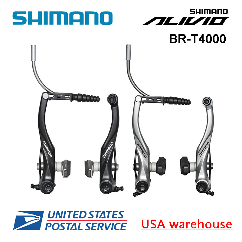 Shimano Alivio BR-T4000 V-Brake Caliper Trekking MTB Bike Front/Rear/Set (OE)