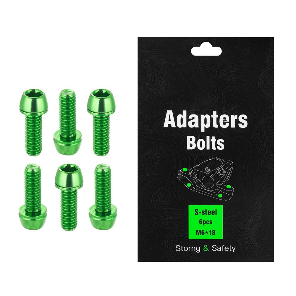 Disc Brake Screws MTB Bike Screws 15x9x1cm 6PCS/Boxed Bicycle Accessories