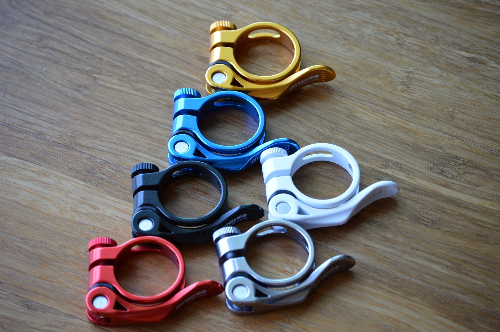 — Modifiedcomponents KC89 Seat Post CLAMP Size: 34.9 mm — Quick Release–*