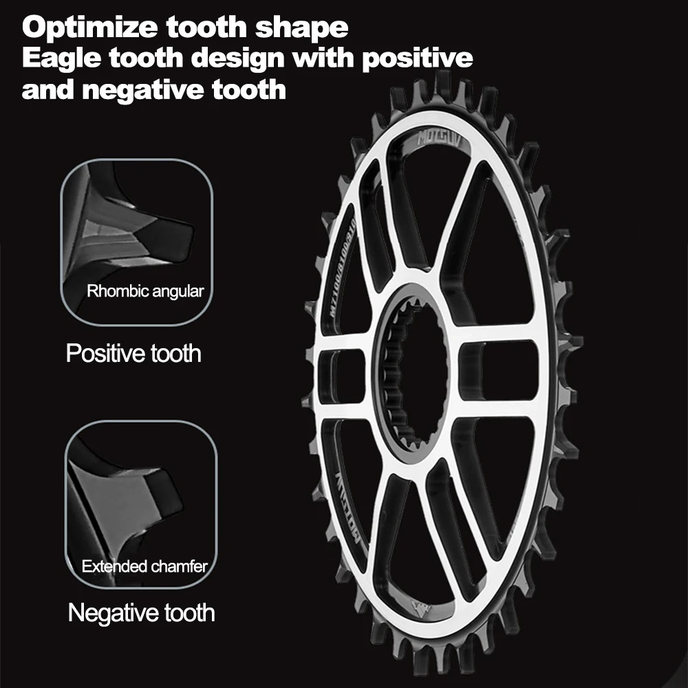 12 Speed Direct Mount Chainring 30T-40T for Shimano M9100 M8100 M7100