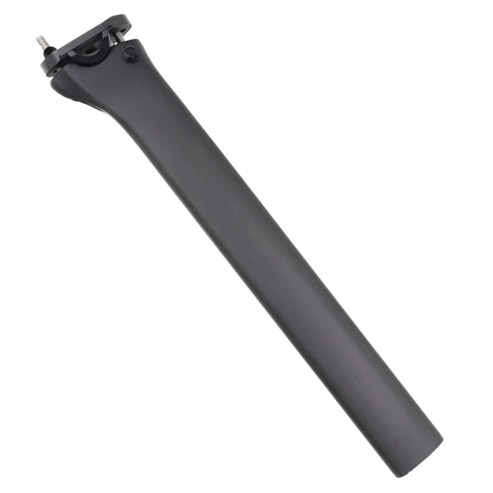 350mm Road Bike Carbon Fiber Seat Tube 0 25 Degrees for F12 / F10 / F8