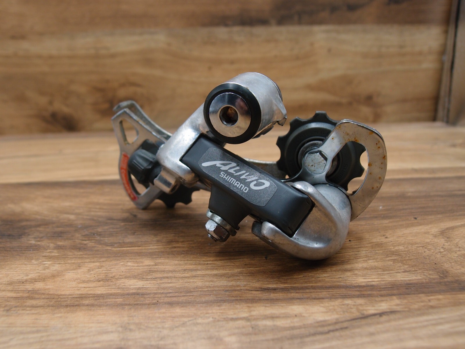 1994 rear derailleur Shimano Alivio RD-MC12 VIA Japan mid cage 7 speed
