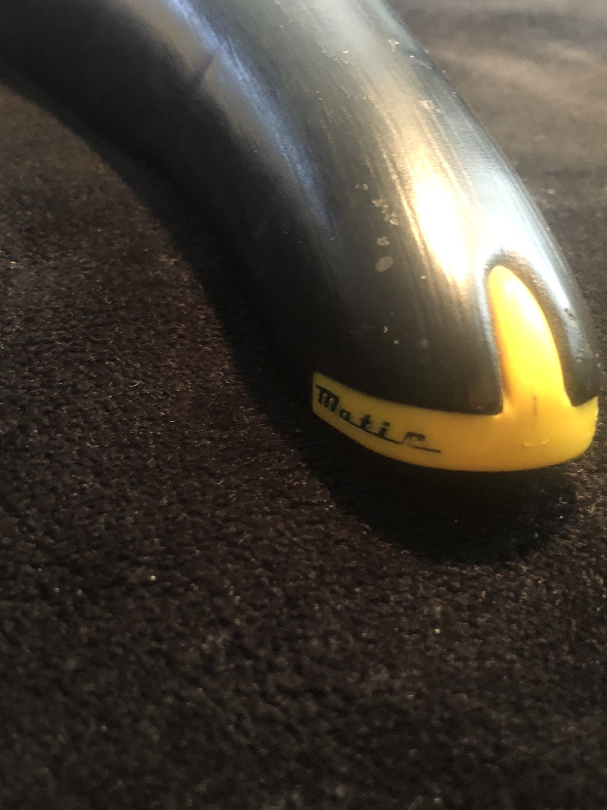 Vintage Selle Italia Turbo Matic Saddle Yellow Turbomatic Seat 1991s Pat Pend OG